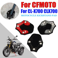 Motorcycle Accessories Kickstand Side Stand Extension Foot Pads Support Plate For CFMOTO CLX 700 700CL-X CLX700 700CLX CL-X700