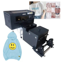 DTF Printer A3 30cm With Powder Shaker Inkjet PET Film Printer with XP600 IPrint Heads DTF Printing Machine DTF Printer