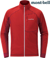 Mont-Bell 彈性跑步風衣/薄軟殼外套 男款軟殼夾克 Cross runner 1106641 磚紅RDBR