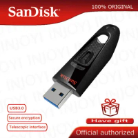 100% Original SanDisk USB Stick CZ48 USB Flash Drive 64GB Pen Drive 16GB 32GB 128GB 256GB USB 3.0 Memory Stick pendrive