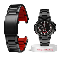 316L Solid Stainless Steel Watch Accessories Band For CASIO G-SHOCK MTG-B1000 MTG-G1000 Watch Strap Men's Metal Bracelet
