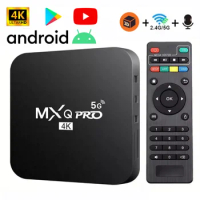 MXQ PRO TV BOX Android 11.0 S905L 2.4G&amp;5G WiFi Original Quad Core 16GB RAM 256GB ROM Youtube Media Player Mxq Pro 4K Set Top Box