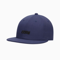 CONVERSE CONS 6 PANEL CAP 休閒帽 棒球帽 男帽 女帽 藍色-10025899-A04