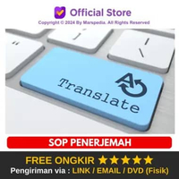 SOP Usaha Freelance Penerjemah Translator Translate Bahasa Asing S.O.P Bisnis Jasa Translate & Inter