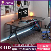 【Oryx】Gaming Table/PC Table/E-Sport Desk/Study Table/Meja Belajar/Meja Pc Desk Simple Modern ( 140cm