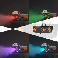 Stage lighting smoke machine 1500wLED monster shape double head direct injection smoke machine party disco Halloween