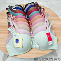 Bra Kawat SOREX 9853 Cup Setengah/Half Cup Bra SOREX Size 32-38 Cup A-B/Bra Katun Sorex Berpori-pori