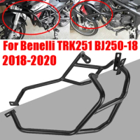 For Benelli TRK251 TRK 251 BJ250-18 2018-2020 Motorcycle Accessories Upper Crash Bar Engine Guard Bumper Frame Falling Protector