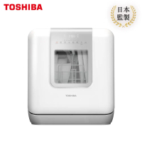 【TOSHIBA東芝】DWS-34BTW 免安裝烘乾WIFI洗碗機