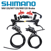 Shimano Deore SLX XT M6120 M7120 M8120 Hydraulic Brake Set Ice Tech Cooling Pads Front and Rear For MTB Bike Parts
