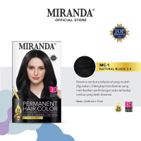 Miranda Hair Color (Cat Rambut Permanen) 30ML - Semir Rambut Instan All Varian | Semir Rambut Banyak