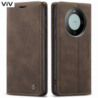 Leather Case For Huawei Mate 60 Pro Cover Magnetic Flip Wallet Book Protector For Huawei Mate 60 Pro Plus Case Mate 30