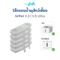 ไส้กรองน้ำพุ รุ่น URPet V.3 / V.5-Ultra แผ่นกรอง​น้ำพุ​ไร้สาย
