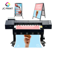 Factory Eco Solvent Printer Digital Inkjet PVC Vinyl Flag Banner Wallpaper Printing Machine I3200 XP600 DX5 Eco Solvent Printer