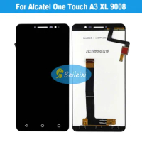 For Alcatel One Touch A3 XL 9008 9008X 9008D 9008A 9008J LCD Display Touch Screen Digitizer Assembly