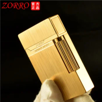 Zorro Z612 classic design kerosene smoking igniter Metal creative retro windproof Oil cigarette lighter fashion man gift -105 g