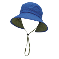 【青松戶外】雙面超輕漁夫帽-藍/橄綠 B62101-63(雙面帽/漁夫帽/休閒帽)