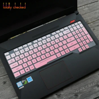 For ASUS ROG STRIX S5AM S7AM FX80 FX503VD FX503VM GL503VD GL503GE GL503VM GL503VS 15.6'' 15 laptop Keyboard Protector skin