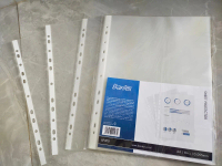 BANTEX PP POCKET / SHEET PROTECTOR A4 0.055 MM #BF3110 (1 SET ISI 10 PCS)