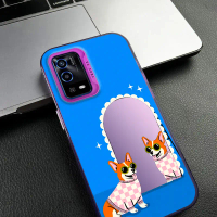 เคสโทรศัพท์สำหรับ OPPO A55 4G, A16, A16S, A55 5G, A53S 5G, A56 5G, A54S 4G, A54 4G, A55S 5G, กระจกคอ