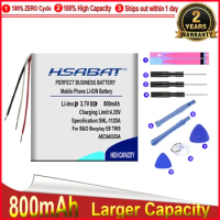 HSABAT 0 Cycle 800mAh AEC643333A Battery for B&amp;O Beoplay E8 TWS Headset High Quality Replacement Accumulator