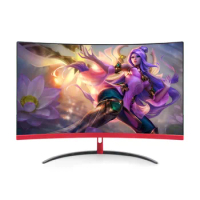 New 32 Inch DP144hz Monitor 27" 32" Curved Gaming PC Monitor HD LED Curved Monitor for Computer
