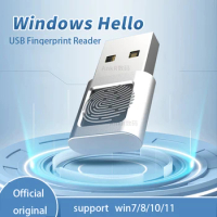 2024 NEW USB Fingerprint Reader Interface For Windows 8 、10、11 Password-Free Login Lock For Password