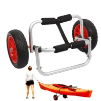 Kayak Cart Dolly Canoe Dolly Tote Trolley Boat Trailer Cart Carrier Strong Sturdy And Secure Kayak Cart Dolly For Kayak Canoe