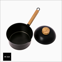 【HOLA】附蓋多功能單柄調理湯鍋18cm