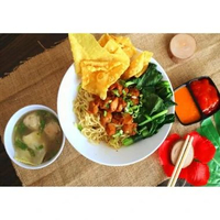 Mie Ayam & Cwie Mie-Mie Ayam (Kuah & Yamin), Mie Ayam ChillI Oil