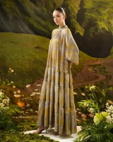 Heaven Lights Prive - Calla Dress - Dress Gamis Wanita M Lilac Haze