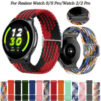 20/22mm Braided Nylon Watchband For Garmin Vivoactive 3/4 Strap Wristband For Venu 2 Plus/Venu2 Forerunner 745 255 Bracelet Belt