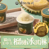 【瑋納佰洲】D197貓山王榴槤冰淇淋1杯(80克/杯)-任選