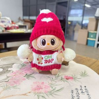 內地直送 - 僅衣服】一二代盲盒labubu 拉布布公仔衣服坐坐派對玩偶耶誕節套裝