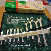 RING PAS SET 8-24MM KUNCI RING PAS SET 11PCS KUNCI BENGKEL