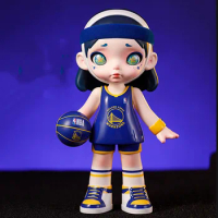 TOYCITY LAURA Jointly NBA Warrior 400% Kawaii Ornaments Figurines Home Decor Desktop Model Dolls Gilrs Gift Model Toys