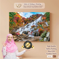 3D Wallpaper Custom Wallbanner Dinding Pemandangan Alam Luar Jendela (Bahan Banner) & (Stiker) TERBA