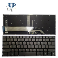 Original New US Language For Lenovo IdeaPad S540-14Inch Grey Backlight Laptop Keyboard PK131GY1C00 59P9679