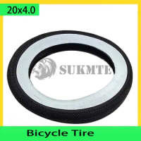 Electric Bike Fat Tire 20x4.0 Fat Bicycle Tire inner tube White Snow Mountain Bike Accessory Enhanced Version Bicycle Tyre