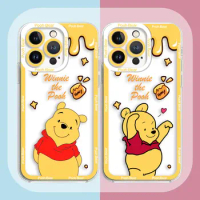 Clear Phone Case For OPPO RENO 10 8 8Z 8T 7 7Z 6 6Z 5G 5 5F 4 2 FIND X3 LITE Case Funda Capa Shell Cute Bear Winnie The Pooh