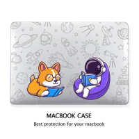 for MacBook Pro 16 Case M3 A2991 A2780 M2 M1 Pro/Max Chip Astronaut PC Hard Shell Case for MacBook Pro 15 A1398 with Retina