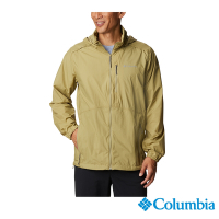 Columbia 哥倫比亞 男款-UPF40防曬風衣-灰綠 UWJ98110GG / S22