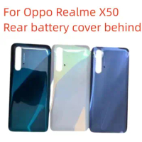 For Oppo Realme X50 5G RMX2144 Back Battery Cover Rear Panel Door Housing Case Repair Parts