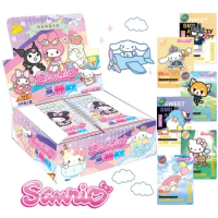Sanrio Collection Card For Children Healing Effortlessly Hello Kitty Charmmy Kitty Cinnamoroll Limited Cartoon Card Kids Gifts