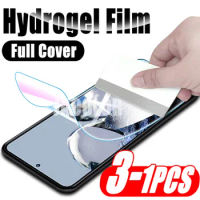 1-3PCS Front Gel Hydrogel Film For Xiaomi 12T Pro 12 Lite Protection Protection Xiami Xiomi Xiomy 12TPro 12Lite Screen Protector
