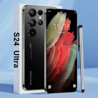 S24 Ultra Mobile Phones 6.8 HD Screen Smart Phone Original 16G+1T 5G Dual Sim Celulares Android Unlocked 72MP 6800mAh S23 Ultra