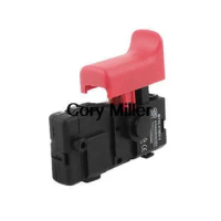 Electric Power Tool Part Impact Drill SPST Lock on Trigger Switch for Bosch 22 BS13RE BS10RE