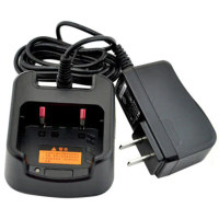 Serasi dengan pengecas desktop [Nuvio] HYT CH10L19 untuk HYTERA TC 508, TC 446S, TC 518, TC 580, TC 