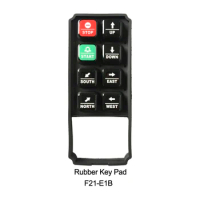 Telecrane Industrial Radio Remote Control F21-E1B F23-A++ BB Silica Gel Key Pad