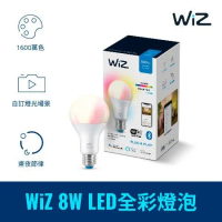 Philips 飛利浦 Wi-Fi WiZ 智慧照明 全彩燈泡(PW04N)